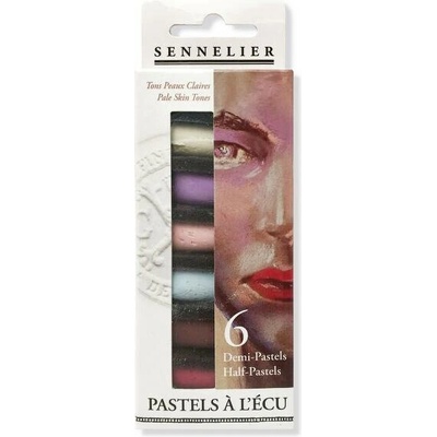 Sennelier Sada suchých polov. pastelů pleťové tóny 6 ks