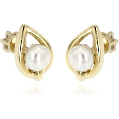 Zlatnictví U Kostela zlaté náušnice s perličkou 2007