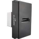 ELMARK Lecce hdmi РОЗЕТКА АНТРАЦИТ (27022)