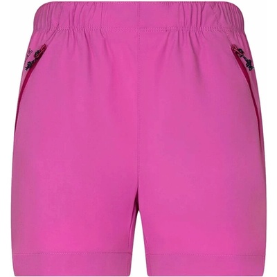 Rock Experience Outdoorové šortky Powell 2.0 Shorts Woman Pant Super Pink/Cherries Jubilee