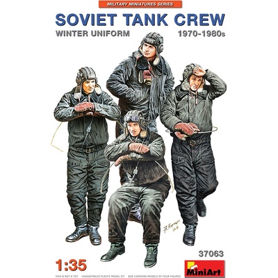 Miniart Soviet Tank Crew 1970-1980s. Winter Uniform 1:35