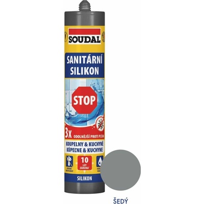 Soudal Stop 280 ml šedá