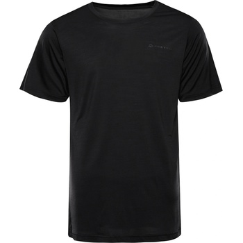 ALPINE PRO Мъжка бързосъхнеща тениска с cool dry ALPINE PRO MARETH black ALPINE PRO | Cheren | МЪЖЕ | XS