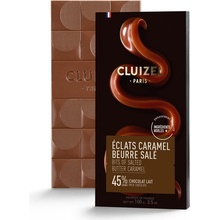 Michel Cluizel Lait Éclats Caramel Beurre Sale 45% 100 g