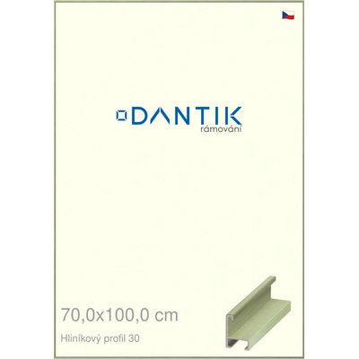 DANTIK rám na obraz 70 x 100 Dýha barevná zelená pastel