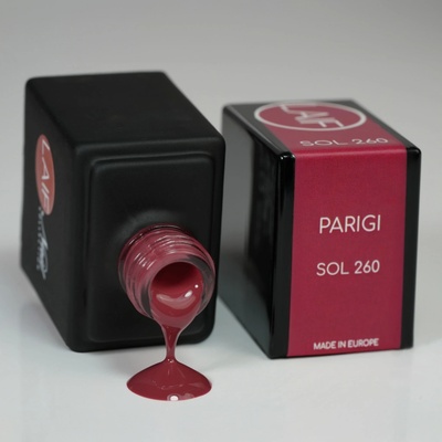 Laif Gel lak červený SOL 260 Parigi 10 ml