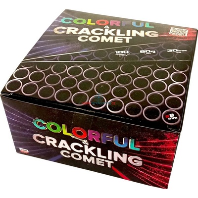 Pyrotechnika Kompakt 100 ran Colorful and Crackling comet