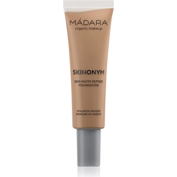 Mádara Polomatný make-up s peptidy Skinonym Semi-Matte Peptide Foundation Warm Tan 30 ml