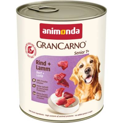 Animonda GranCarno senior: hovädzie & jahňacie 24 x 800 g