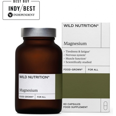Wild Nutrition Magnesium Hořčík 60 kapslí
