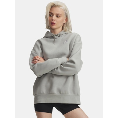 Under Armour UA Icon Fleece OS Hoodie šedá