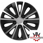 Versaco Тасове за джанти 14'' Versaco Rapid Silver / Black (56020) - avtochastikrasi