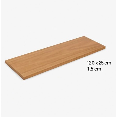 Actona Police Belfast 120 cm přírodní dřevo