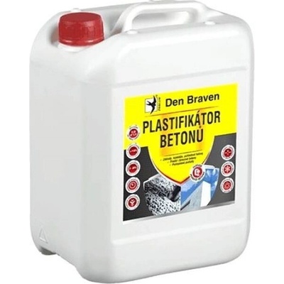 Plastifikátor betonu Den Braven – 5 l