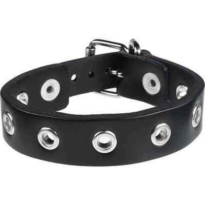 Leather & steel fashion Пръстен-гривна - lsf1 30