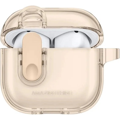 AMAZINGTHING Минимален калъф AmazingThing за AirPods 4 - Desert (APRO4MINGD)