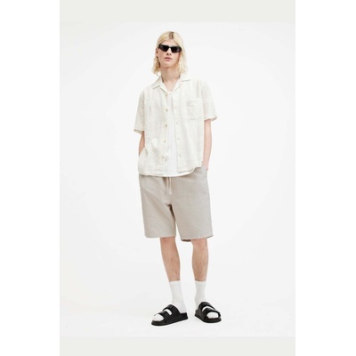 AllSaints Къс панталон с лен AllSaints HANBURY (MF081Y)