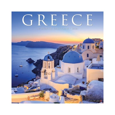 Willow Creek Press Calendars Greece 2026 12 X 12 Wall Calendar | Willow Creek Press