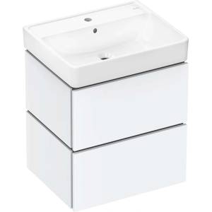 Hansgrohe Xilesa E - Шкаф за мивка, 58x73x48 см, 2 чекмеджета, матово бяло 54396700 (54396700)