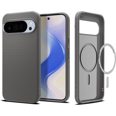 Spigen Удароустойчив кейс с MagSafe за Google Pixel 10 Pro XL от Spkigen Liquid Air - Marble Grey (8800283307818)