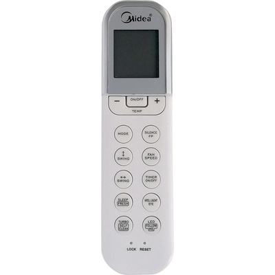 съвместим MIDEA RG36F/BGEF, Aurora MDV RAG-035B-SP, MSABEU-24HRDN1-QRC8GW - заместител дистанционно управление (RG36F/BGEF, Aurora MDV RAG-035B-SP, MSABEU-24HRDN1-QRC8GW)