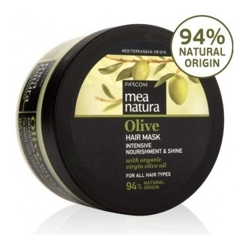 Mea Natura olivová vlasová maska Intenzívna starostlivosť a lesk 250 ml