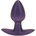 Ouch! Smooth Silicone Anal Plug Small Metallic Purple