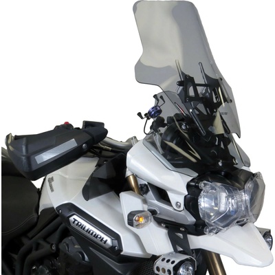 Triumph Tiger 1200 Explorer 12-15, Tiger 1200 Explorer XC 13-15 Powerblade - nastavitelný plexi štít - Lehce kouřové