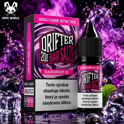 Juice Sauz Drifter BAR Salts Blackcurrant Ice 10 ml 20 mg