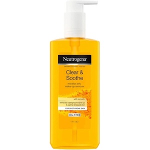 Neutrogena Clear & Soothe Мицеларен гел за лице с куркума, 200 ml