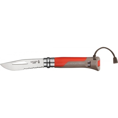Opinel VRI N°08 Inox Outdoor červená