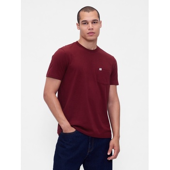 GAP Тениска Gap с джоб GAP | Cherven | МЪЖЕ | XS