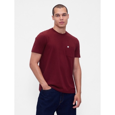 GAP Тениска Gap с джоб GAP | Cherven | МЪЖЕ | XS