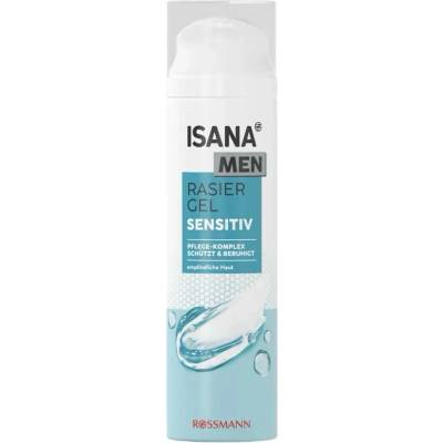 ISANA Men Gel na holení Sensitive 200 ml – Zboží Dáma