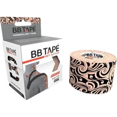 BB tape Tatto Beige s designem tetovania 5 cm x 5 m