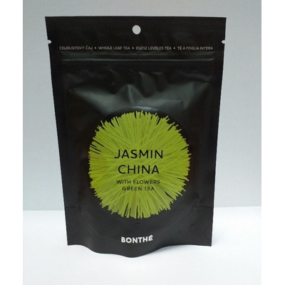 Bonthé Zelený čaj ochutený sypaný Jasmin China with flowers 50 g