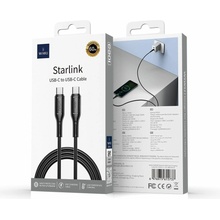 WiWU Wi-C043E USB C to USB C 30W, černý