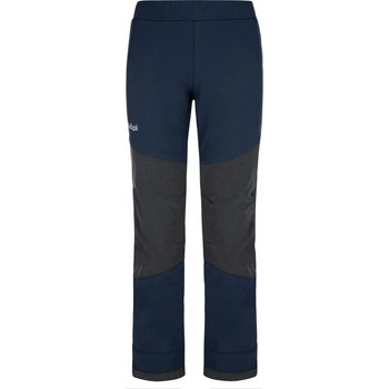 Kilpi Dětské softshellové kalhoty RIZO J TMAVĚ MODRÁ