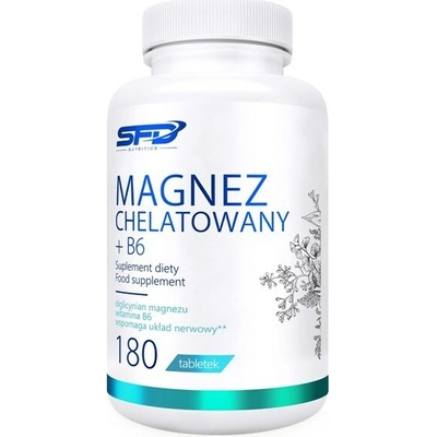 SFD Nutrition Chelatovaný Horčík + B6 180 tabliet