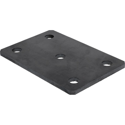 Platňa 99 x 150 x 7 mm s otvory ø 13 mm, bez úpravy