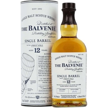 THE BALVENIE 12 YO Single Barrel First Fill - малцово шотландско уиски 700ml