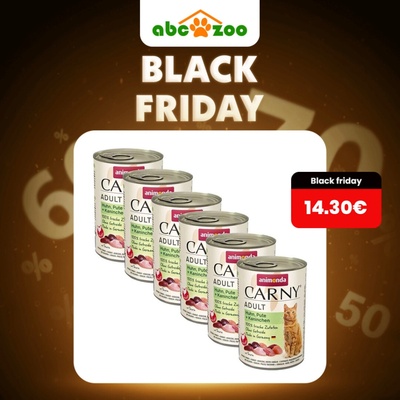 Animonda Carny Adult Kura morka a králik 6 x 400 g