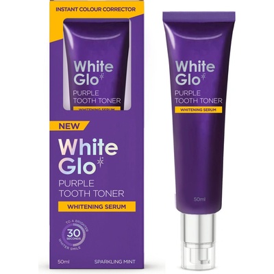 White Glo Purple Tooth Toner Whitening Serum 50 ml – Zboží Dáma