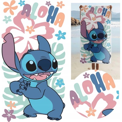 Jerry Fabrics Osuška Lilo a Stitch Hawaiian Harmony 70 x 140 cm