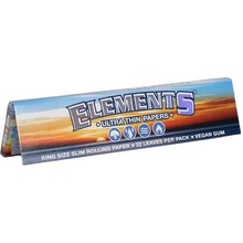 Elements Papírky King size Slim 33 ks