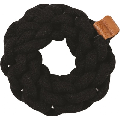 M-Pets hračka Coto bavlněný kruh černý 13 cm