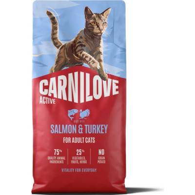 CARNILOVE Active Cat Salmon and Turkey Adult 3 x 2 kg