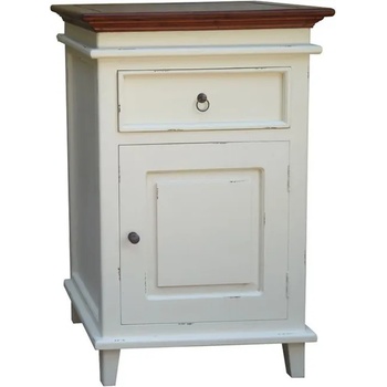 Image 1 of EX Home Бюфет EX Home модел Bergamo с чекмедже и врата, Бял антик