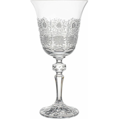 Royal Crystal Broušené sklenice na víno Laura 6 x 220 ml