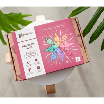 Connetix Tiles 40 ks Geometry Pastel